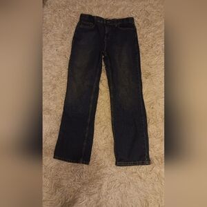 Cat & Jack Relaxed Straight Fit Blue Jeans Boys Size 16 NWT